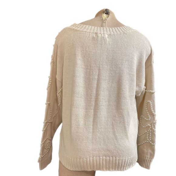 Vintage MY Pearl Y2K Sweater VTG Size Medium - Picture 4 of 13